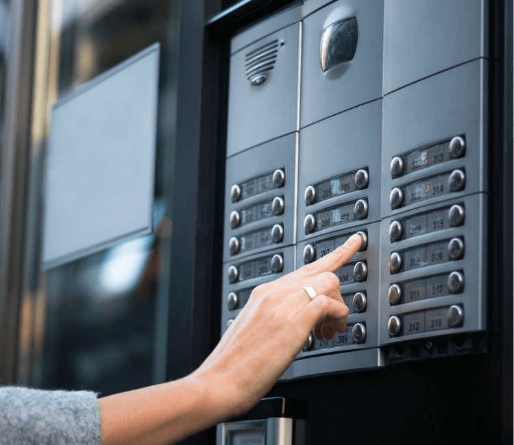 ZAJCO SA wired and wireless intercom system with video display and door access integration