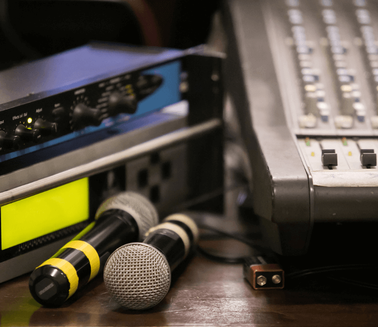 ZAJCO SA public address and voice evacuation system with wall-mounted speakers and emergency paging console