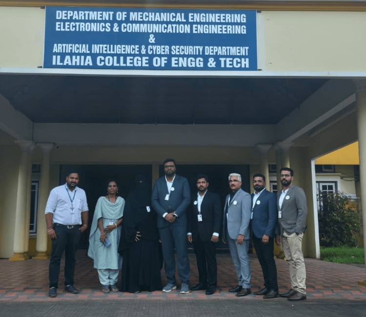ZAJCO International Pvt. Ltd. successfully conducted a campus placement drive at ILAHIA College of Engineering & Technology, recruiting top talent for junior engineering roles in AI, Electronics, Biomedical, and Computer Science. Explore future opportunities with ZAJCO!